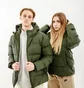 Пуховик унисекс Rains Jackets Green 1506-GREEN