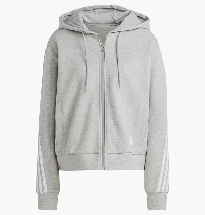 Толстовка жіноча Adidas Future Icons 3-Stripes Grey IB8511