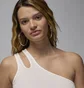 Топ женский Air Jordan Asymmetrical Ribbed Tank Top White FN5798-133