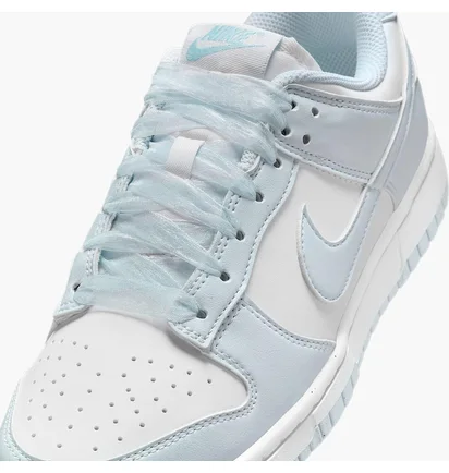 Кроссовки женские Nike Dunk Low Next Nature White/Light Blue IB7311-100