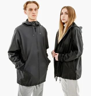 Куртка унисекс Rains Jackets Black 1837-BLACK