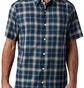 Рубашка мужская Columbia Under Exposure Short Sleeve Shirt Blue AJ1238-790