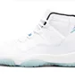 Кроссовки унисекс Air Jordan 11 Retro White 378037-117
