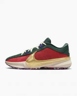 Кросівки унісекс Nike Freak 5 Basketball Shoes Red/Green DZ2944-600