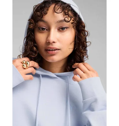 Худі жіноче Puma Her Relaxed Hoodie Light Blue 685057-47