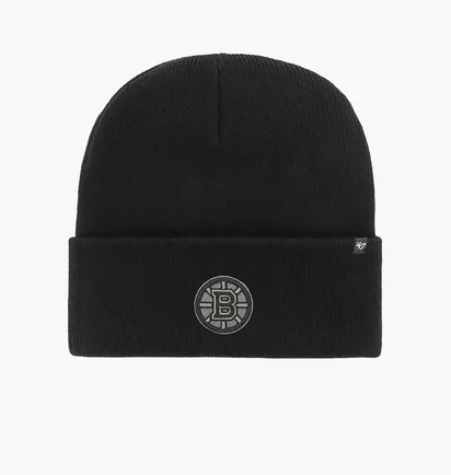 Шапка унисекс 47 Brand Boston Bruins Haymaker Black HYMKR01ACE-BKE