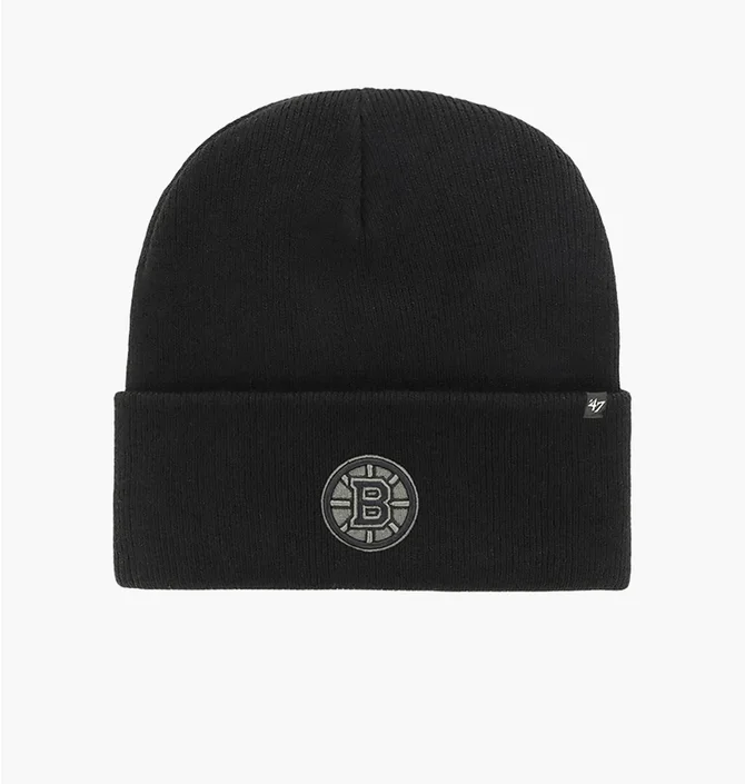 Шапка унисекс 47 Brand Boston Bruins Haymaker Black HYMKR01ACE-BKE