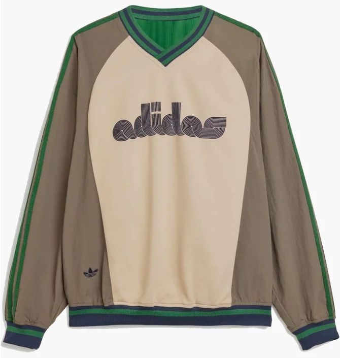 Свитшот мужской Adidas X Brain Dead Beige/Grey JN7153