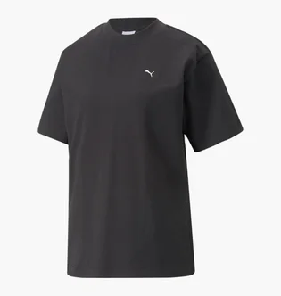 Футболка женская Puma Yona Sunp Mock Neck Tee Black 537977-01