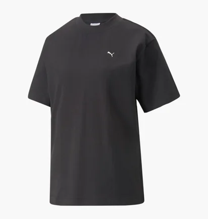 Футболка женская Puma Yona Sunp Mock Neck Tee Black 537977-01