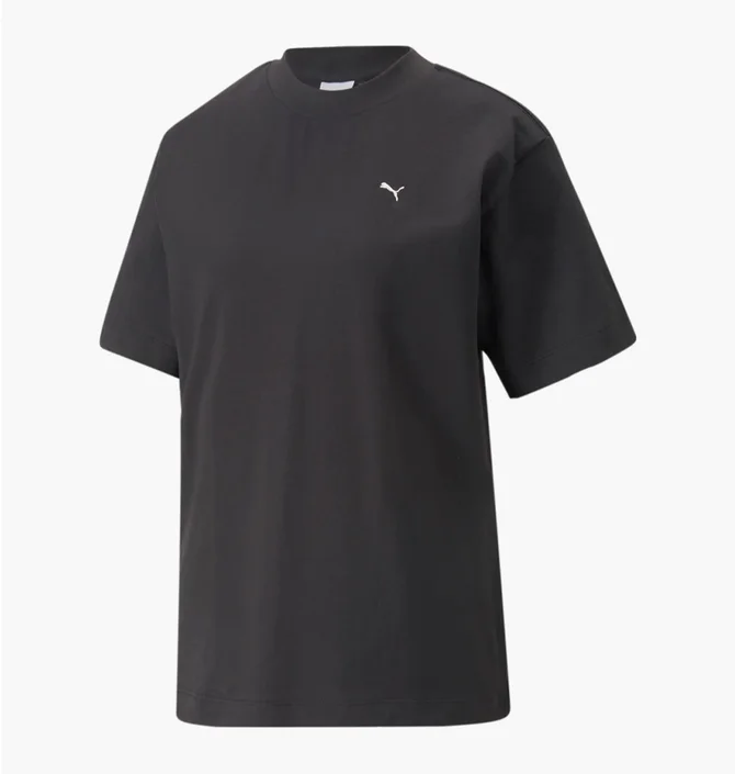 Футболка женская Puma Yona Sunp Mock Neck Tee Black 537977-01