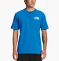 Футболка мужская The North Face Short-Sleeve Box Nse Heathered Tee Blue NF0A812HTV5