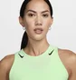 Майка жіноча Nike Aeroswift Dri-Fit Adv Cropped Running Tank Top Green FN2713-376