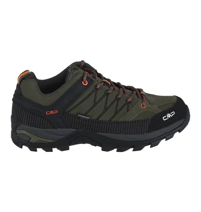 Кроссовки мужские CMP Rigel Low Trekking Shoes Wp Green 3Q13247-55ES