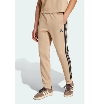 Штани чоловічі Adidas Essentials 3-Stripes Fleece Beige JX0712