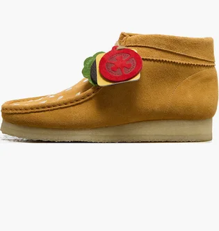 Ботинки мужские Clarks X Vandy The Pink Wallabee Boot Yellow 26175940