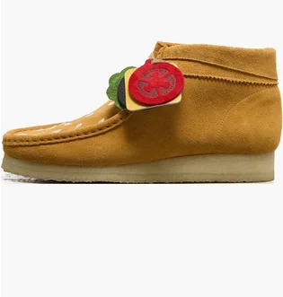 Ботинки мужские Clarks X Vandy The Pink Wallabee Boot Yellow 26175940