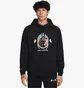 Худі чоловіче Nike Lebron James Brush Pull-Over Hoodie Black FB7123-010