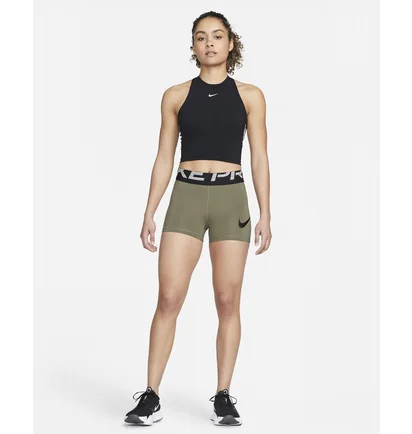 Шорты женские Nike W Np Df Grx Short 3 Green Dm7687-222