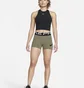 Шорты женские Nike W Np Df Grx Short 3 Green Dm7687-222