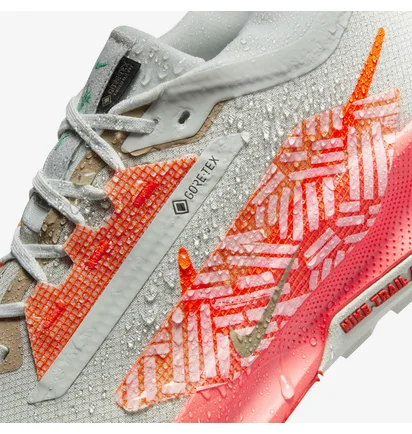Кроссовки мужские Nike Pegasus Trail 5 Gtx Grey/Orange FQ0908-004