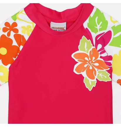 Футболка детская Aqua Speed Flower Pink/Multi 374