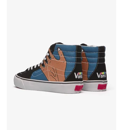 Кеды мужские Vans Sk8 Hi Vr3 Lx X Imran Potato Blue/Black VN0A5EE7B7F