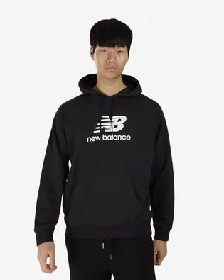 Худи мужское New Balance Sport Essentials French Terry Logo Hoodie Black MT41501BK