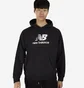 Худи мужское New Balance Sport Essentials French Terry Logo Hoodie Black MT41501BK