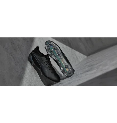 Бутсы мужские Puma King Ultimate Fg/Ag Black 107563-03