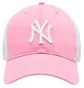 Кепка унисекс 47 Brand Ny Yankees Rose Branson Mesh Pink B-Brans17Ctp-Rsa
