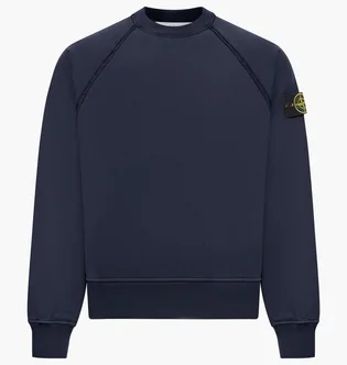Свитшот мужской Stone Island Crew Neck Blue K2S156100022S0A20-V0020