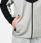 Толстовка чоловіча Nike Sportswear Tech Fleece Windrunner Full-Zip Hoodie Black/White FB7921-064