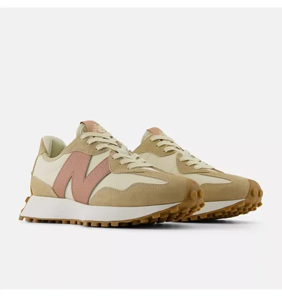 Кроссовки женские New Balance 327 Beige WS327NKA