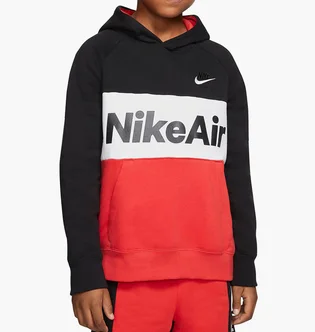 Худі дитяче Nike Air Black/Red Db5470-011