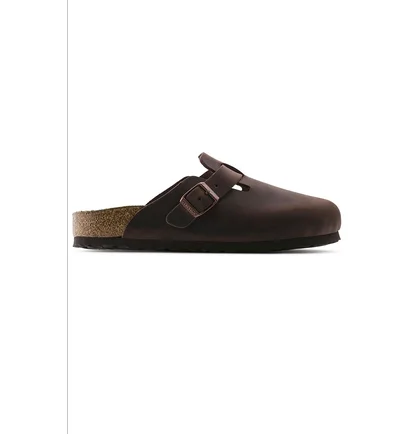 Сандали женские Birkenstock Boston Soft Footbed Sandals Brown 159713