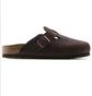 Сандали женские Birkenstock Boston Soft Footbed Sandals Brown 159713