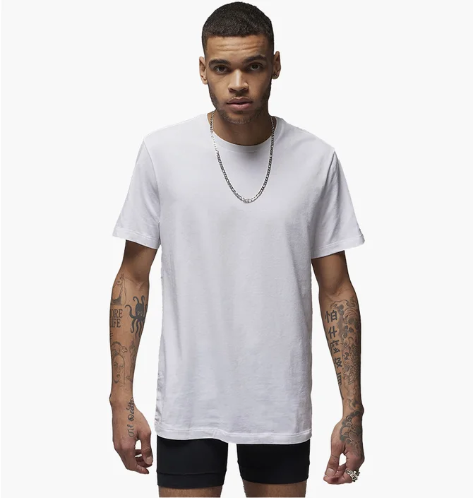 Футболка мужская Air Jordan Flight Base T-Shirt 2-Pack White JM0625-001