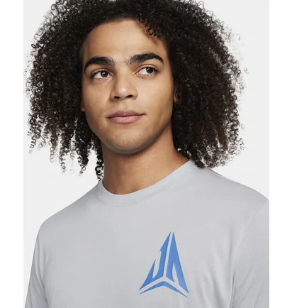 Футболка чоловіча Nike Ja Dri-Fit Basketball T-Shirt Grey FQ4910-012