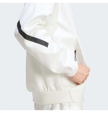 Толстовка мужская Adidas Z.N.E. Full-Zip Hooded Track Jacket White JF2443