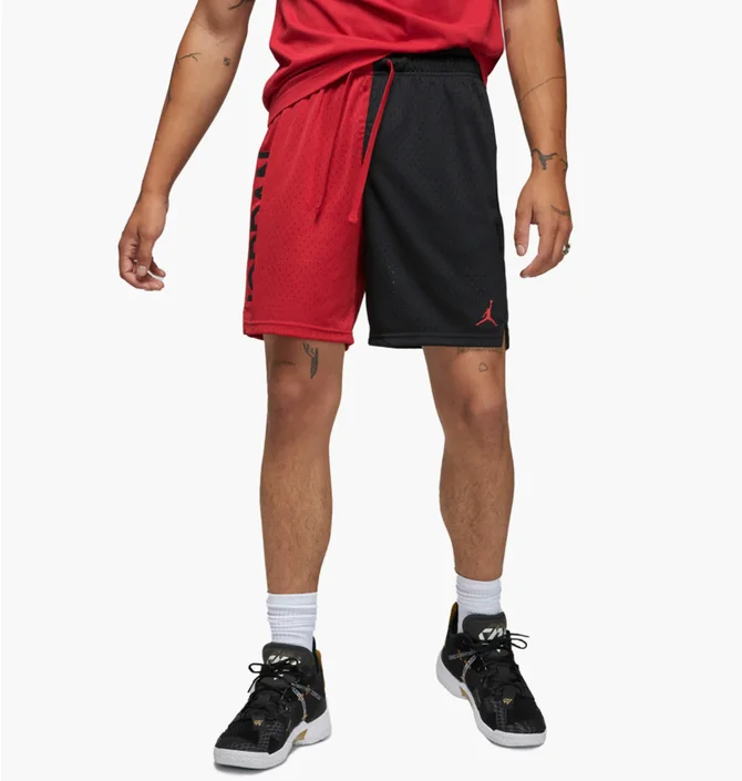 Шорти чоловічі Air Jordan M J Df Sprt Bc Mesh Gfx Short Red/Black Dm1815-687