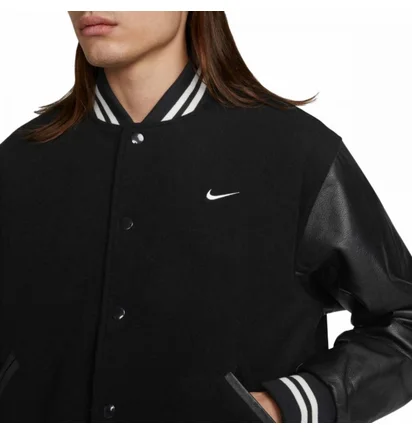 Куртка мужская Nike Authentics Varsity Jacket Black FD7845-010