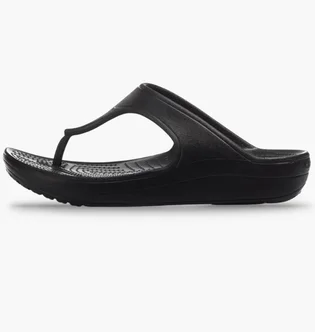 Тапочки женские CROCS Platform Flip Black 200486-001