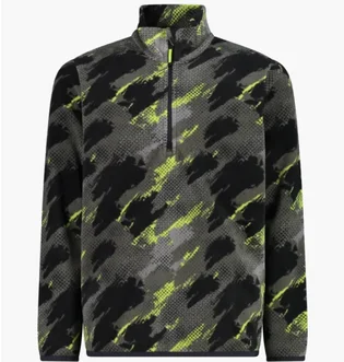 Кофта детская CMP Arctic Fleece Black/Green 34G4904-01ZS