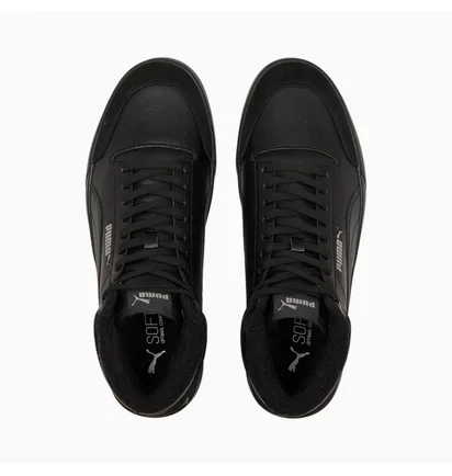 Кросівки чоловічі Puma Shuffle Mid Fur Sneakers Black 387609-01