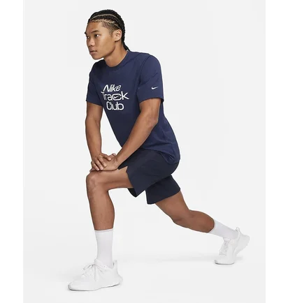 Футболка чоловіча Nike Dri-Fit Track Club Blue FB5512-410