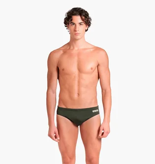 Плавки чоловічі Arena Team Swim Briefs Solid Olive 004773-660