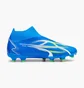 Бутсы унисекс Puma Ultra Match+ Ll Fg/Ag Blue 107511-03