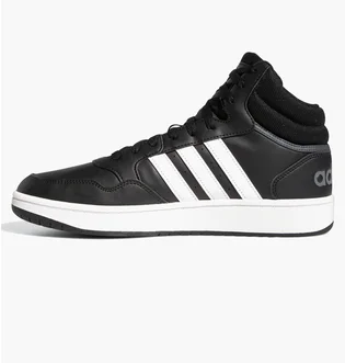 Кроссовки мужские Adidas Hoops 3.0 Mid Classic Vintage Shoes Black Gw3020
