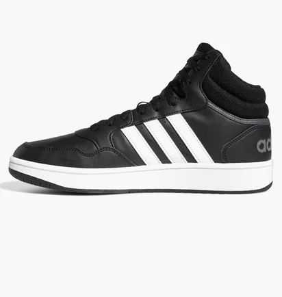 Кросівки чоловічі Adidas Hoops 3.0 Mid Classic Vintage Shoes Black Gw3020